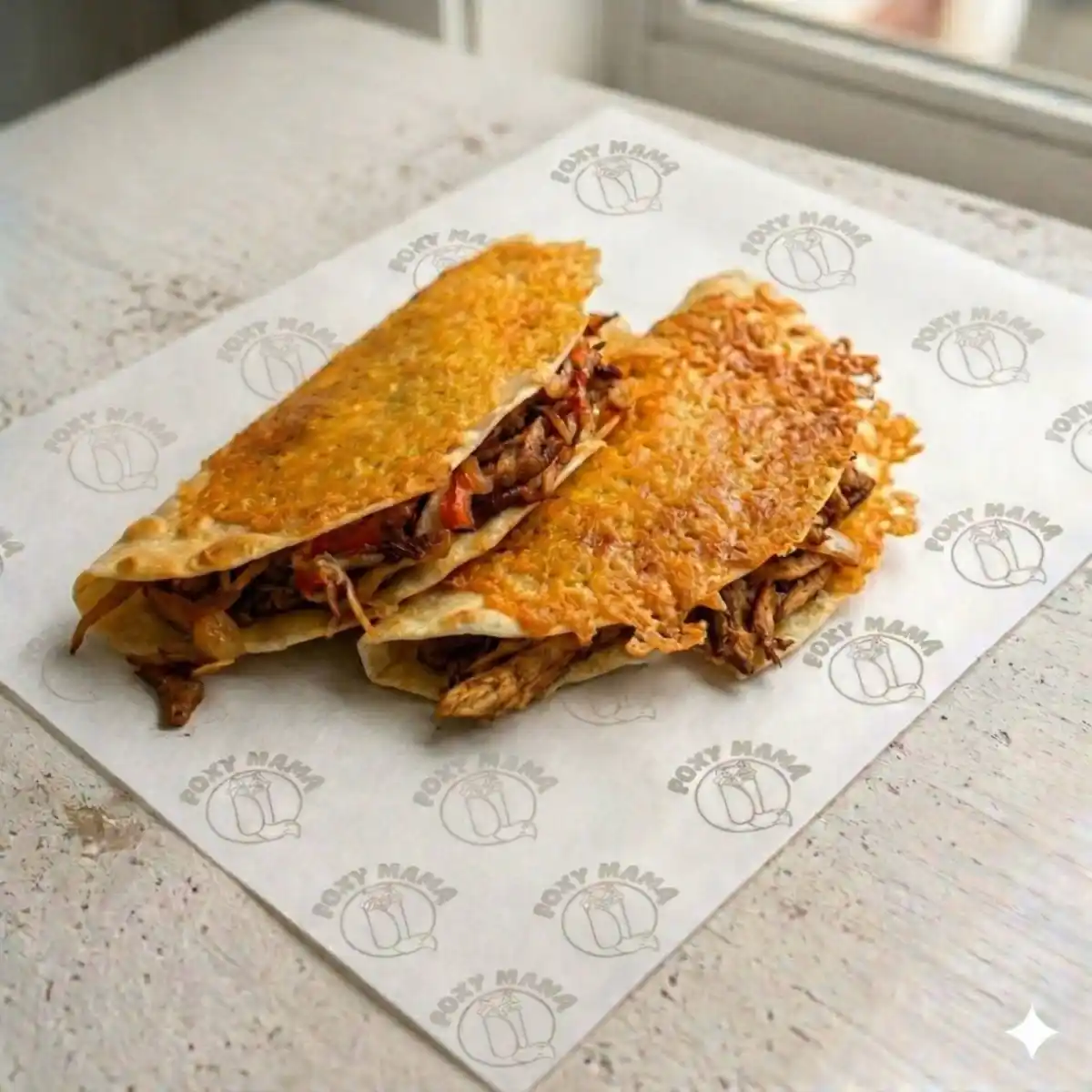 Χοιρινό Cheese-Steak Crispy taco